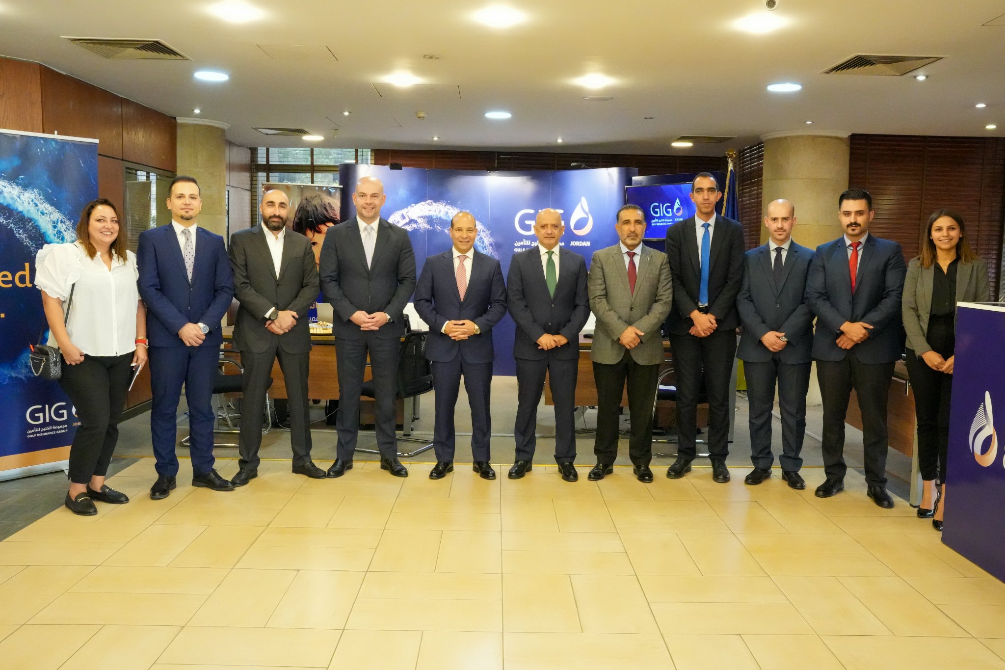 تجديد اتفاقية التأمين الطبي للتجار ما بين مجموعة الخليج للتأمين- الأردن وغرفة تجارة عمان