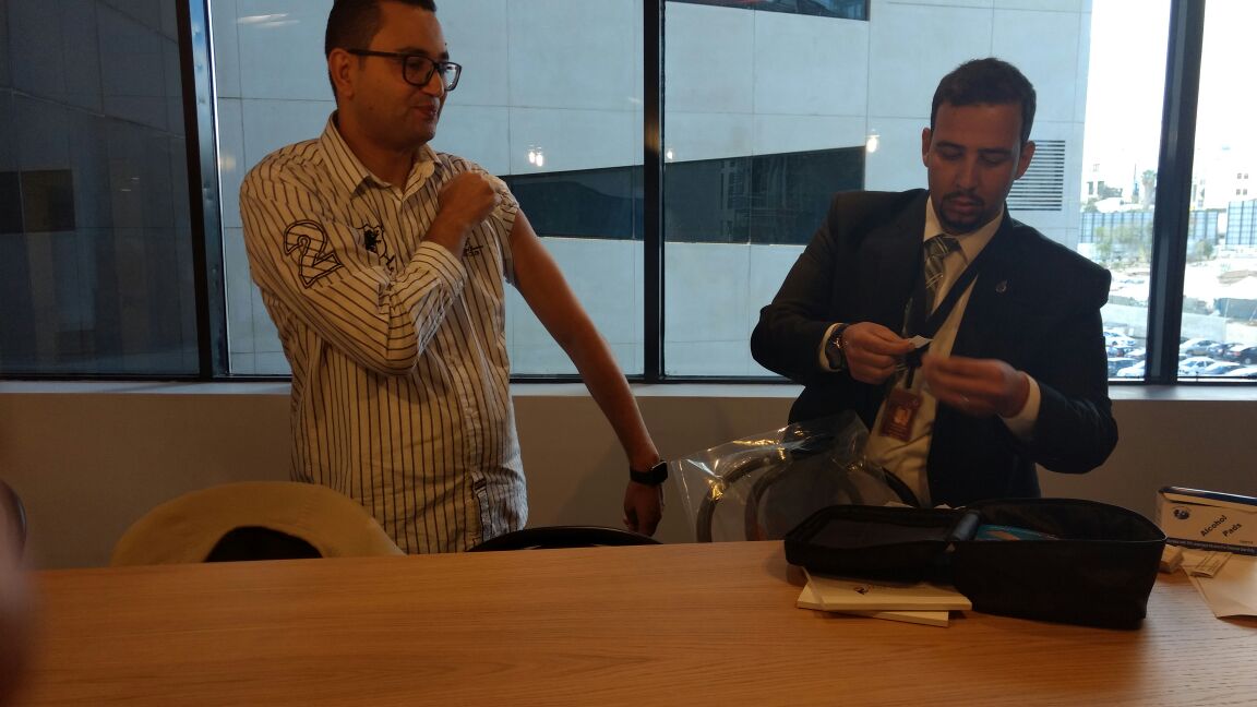 gig - الأردن تشارك باليوم الطبي المجاني في شركة Eagle Hills