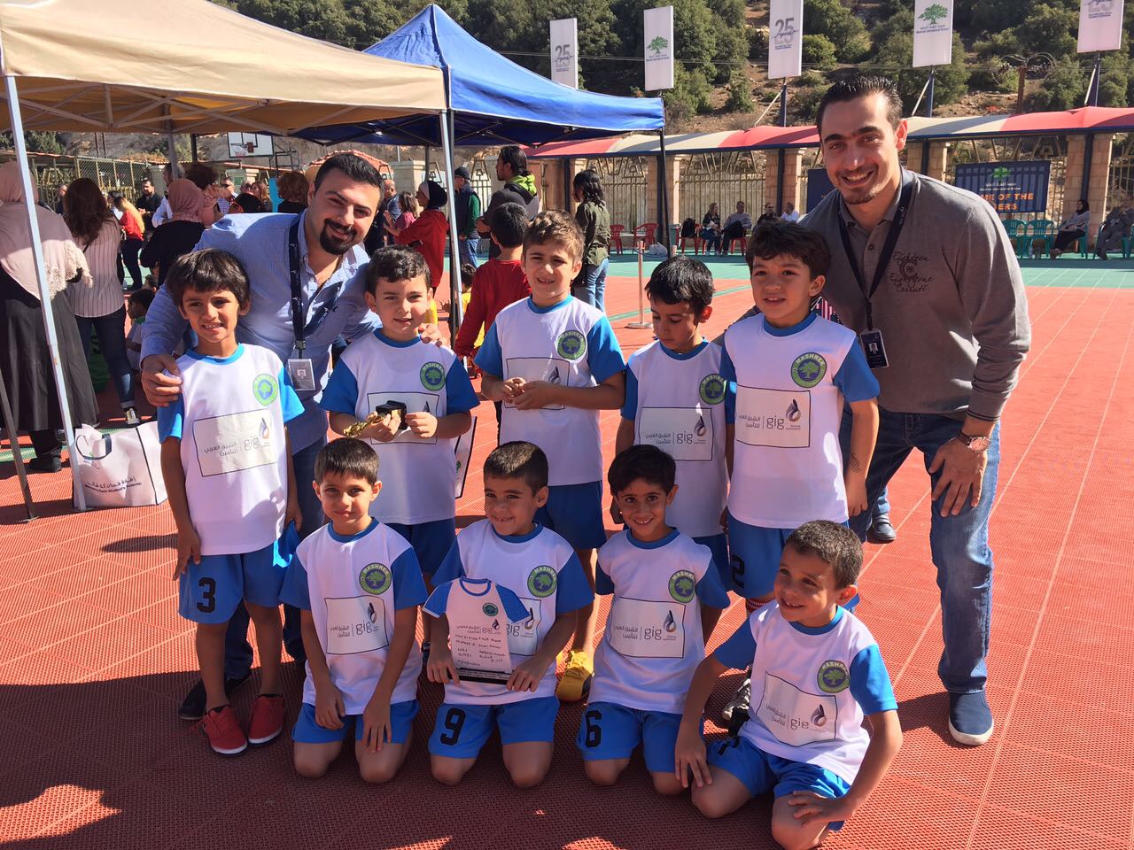  gig – الأردن تدعم دوري كرة القدم لمدرسة المشرق