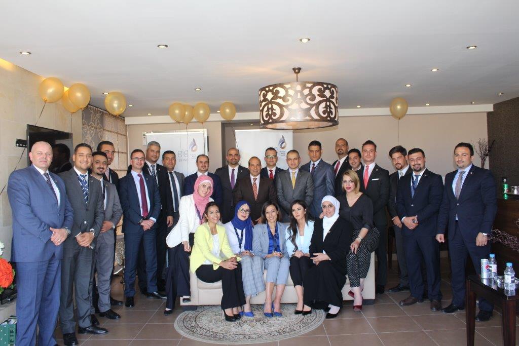 مجموعة الخليج للتأمين – الأردن تكرم موظفيها لنتائج الربع الثاني لعام 2018