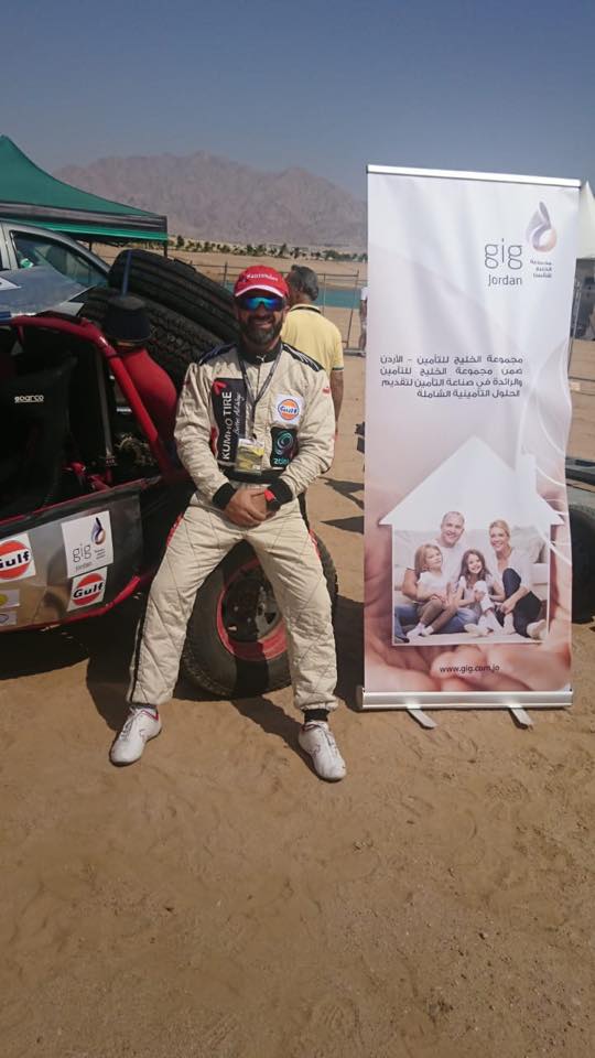 gig – الأردن ترعى أحد متسابقي رالي " باها الأردن"