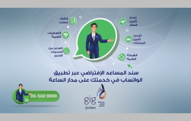 gig-Jordan تحدّث تطبيق 