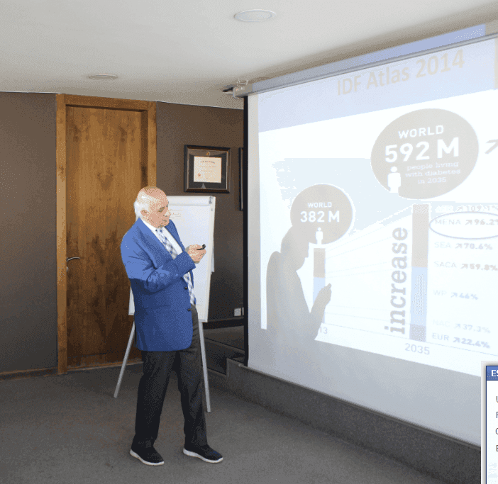 GIG - Jordan Holds Diabetes Awareness Lecture on World Diabetes Day