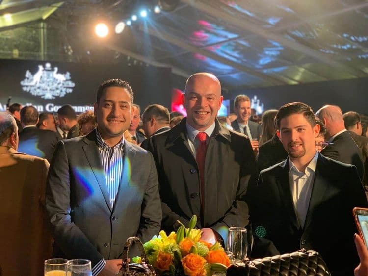 GIG - Jordan Attends Australian National Day Celebration Marking 40 Years of Diplomatic Ties