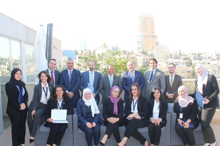 GIG - Jordan Holds Training Certificate Awarding Ceremony for Two Courses
